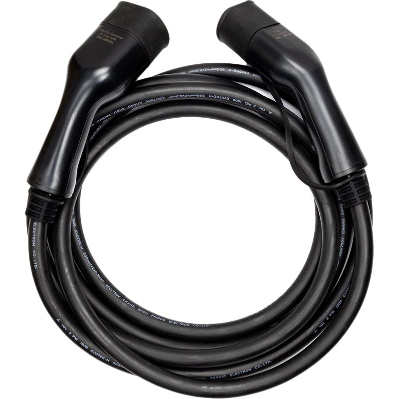Зарядной кабель HISMART Type 2 - Type 2 32A 22кВт 5 м (EV200023) Зарядной кабель HISMART Type 2 - Type 2 32A 22кВт 5 м (EV200023)