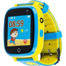 Смарт-часы AMIGO GO001 GLORY iP67 Blue-Yellow