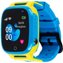 Смарт-часы AMIGO GO008 GLORY GPS WIFI Blue-Yellow