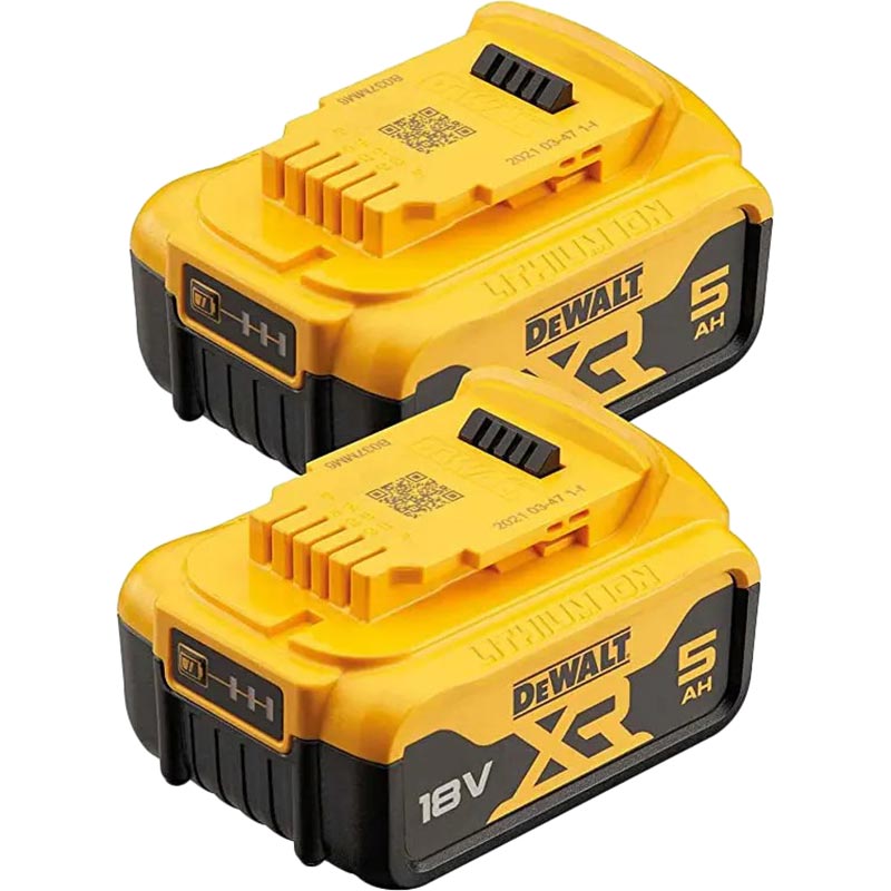 Набор аккумуляторов DEWALT DCB184P2 2 шт Набор аккумуляторов DEWALT DCB184P2 2 шт