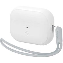 Чехол SPIGEN Silicone Fit для Apple AirPods Pro 2 White/Strap Gray (ACS05811)