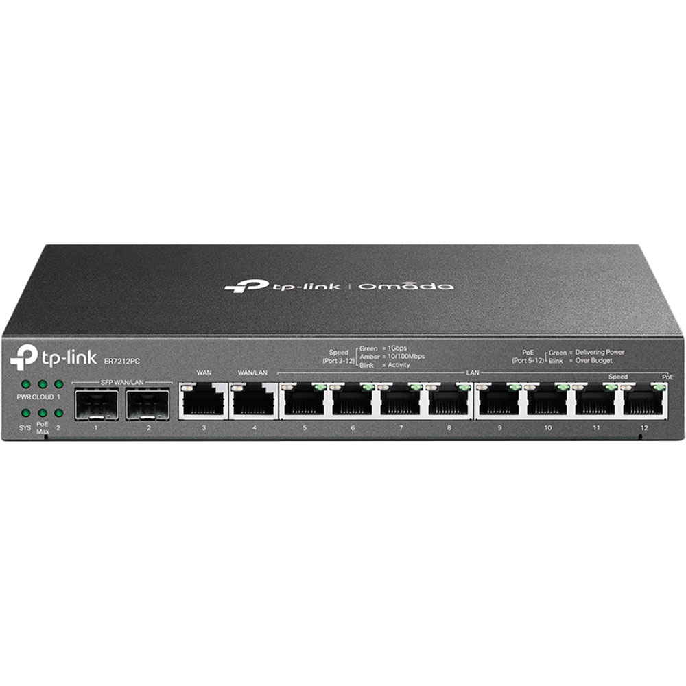 Маршрутизатор TP-LINK ER7212PC VPN Omada Маршрутизатор TP-LINK ER7212PC VPN Omada