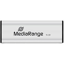 Флеш-драйв MEDIARANGE 16GB USB 3.0 Black/Silver (MR915)