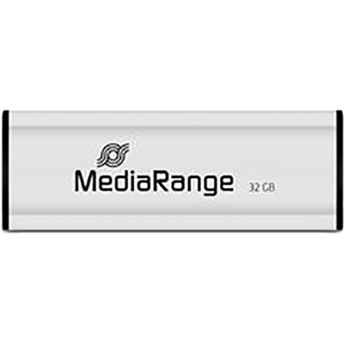 Флеш-драйв MEDIARANGE 32GB USB 3.0 Black/Silver (MR916)