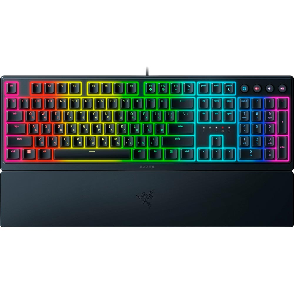 Клавиатура Razer Ornata V3 UKR USB Black (RZ03-04462100-R371) Клавиатура Razer Ornata V3 UKR USB Black (RZ03-04462100-R371)