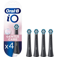 Набір насадок Oral-B iO Gentle Care Black 4 шт (4210201419082)