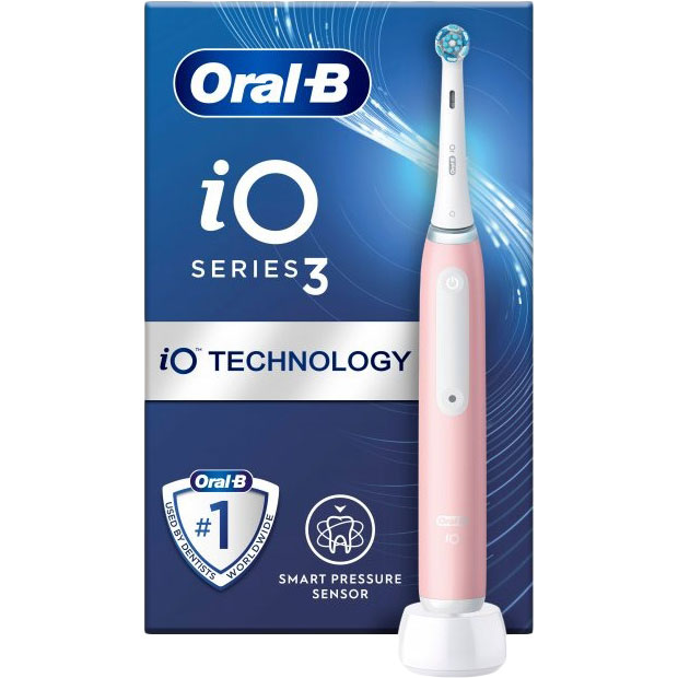 Зубна щітка ORAL-B BRAUN iO 3 Pink (8006540731222) Тип електрична зубна щітка