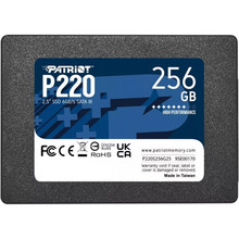 SSD накопитель Patriot P220 256GB 2.5" SATAIII TLC (P220S256G25)