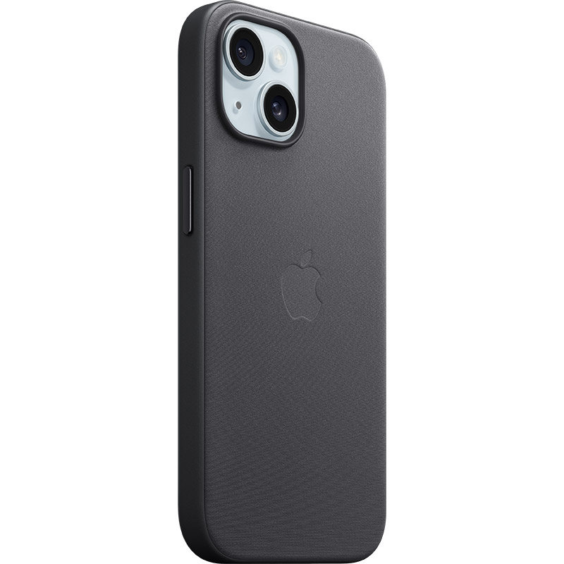 Чохол APPLE для iPhone 15 FineWoven Case with MagSafe Black (MT393ZM/A) Сумісність за моделлю Apple iPhone 15