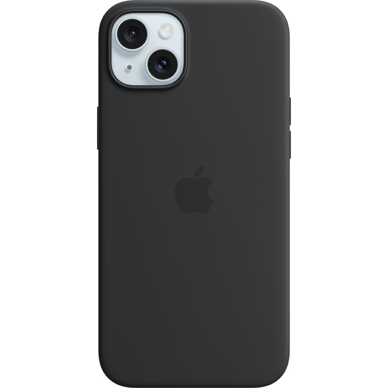 Чехол APPLE для iPhone 15 Plus Silicone Case with MagSafe Black (MT103ZM/A) Чехол APPLE для iPhone 15 Plus Silicone Case with MagSafe Black (MT103ZM/A)