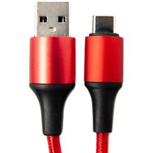 Кабель DENGOS USB - USB Type-C 1 м Red (NTK-TC-MT-RED)