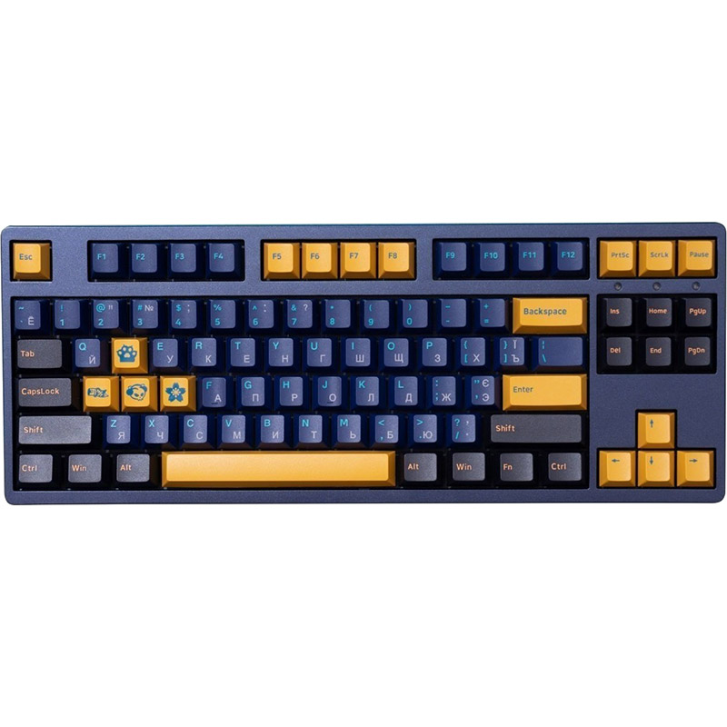 Клавиатура AKKO 3087 Horizon Akko CS Vintage White Blue/Black (A3087 H AVW)