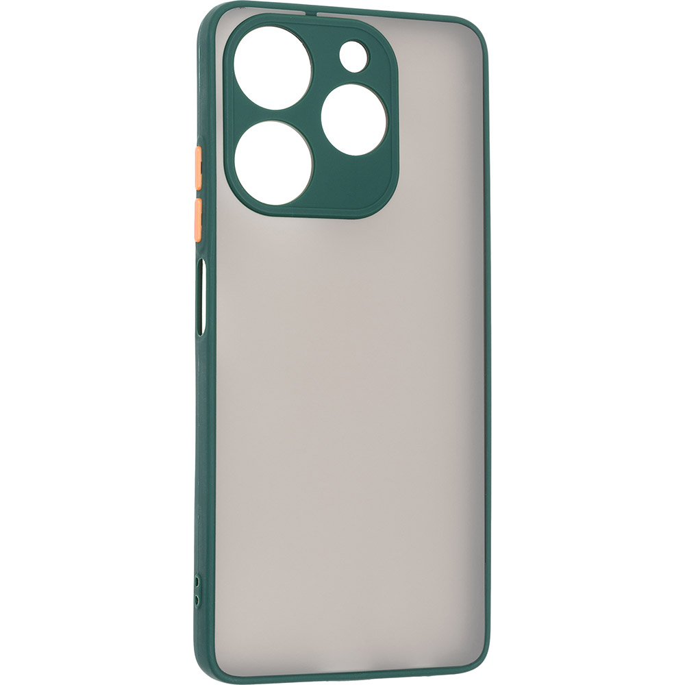 Чехол ArmorStandart Frosted Matte для Tecno Spark 10 Pro (KI7) Dark Green (ARM70502) Чехол ArmorStandart Frosted Matte для Tecno Spark 10 Pro (KI7) Dark Green (ARM70502)