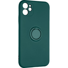 Львов - Чехол ArmorStandart Icon Ring для Apple iPhone 11 Dark Green (ARM68647)