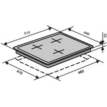 Варильна поверхня VENTOLUX HG430-B3 S (X)