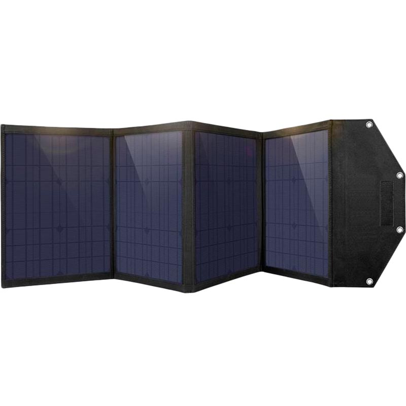 Солнечная панель 2E 100 Вт, DC, USB-С PD45W, USB-A 18W, USB-A 12W Подходит для зарядки зарядных станций