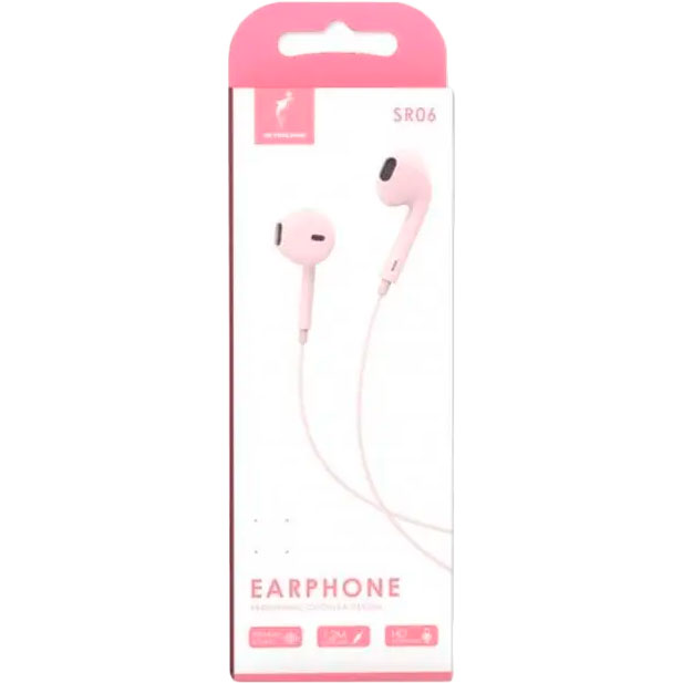 Гарнітура SKYDOLPHIN SR06 Soft Pink (HF-000468) Вид гарнітура