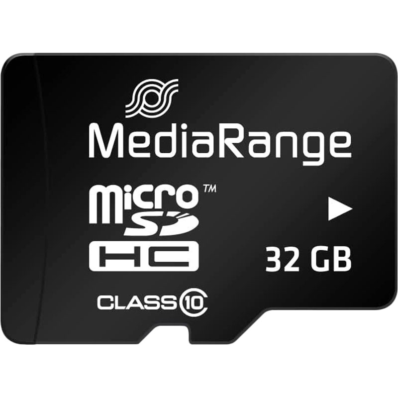 Карта памяти MEDIARANGE micro-SDHC 32GB Class 10 + SD adapter (MR959) Тип карты micro-SDНС