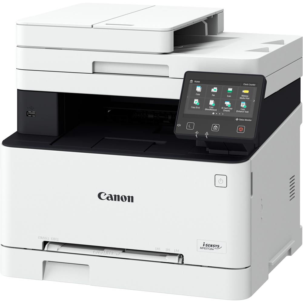 БФП лазерний CANON I-SENSYS MF657CDW Wi-Fi (5158C014AA) Технологія друку лазерна