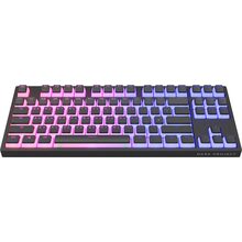Клавиатура DARK PROJECT KD87A PBT Mechanical Gateron Cap Teal Black (DP-KD-87A-007700-GTC)