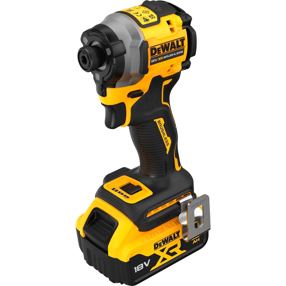 Шуруповерт DEWALT DCF850P2T Тип живлення акумулятор