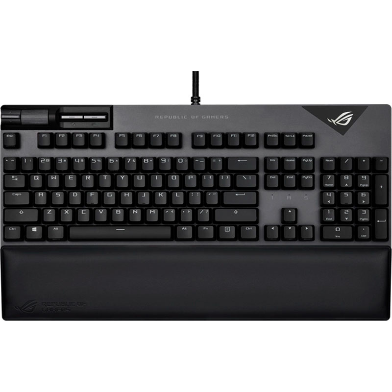 Клавиатура ASUS ROG Strix Flare II LED NX Red US Black/Grey (90MP02D6 ...