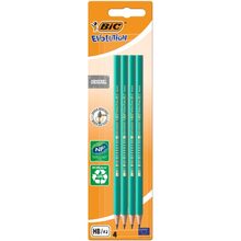 Набір олівців BIC Evolution HB 4 шт (3270220000167)