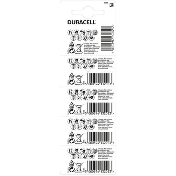 Батарейки DURACELL MN21 5 шт (5008183) Електрохімічна система лужна (L)