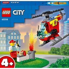 Конструктор LEGO City Пожарный вертолет 53 детали (60318)