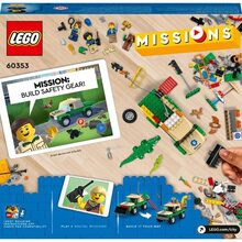 Конструктор LEGO City Missions Миссии по спасению диких животных 246 деталей (60353)