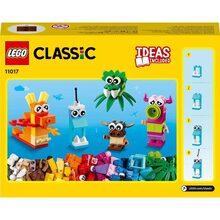 Конструктор LEGO Classic Оригинальные монстры 140 деталей (11017)