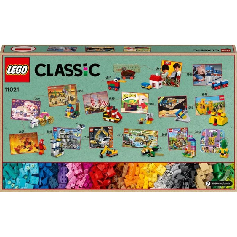 Конструктор LEGO Classic 90 лет игры 1100 деталей (11021) Тип классический