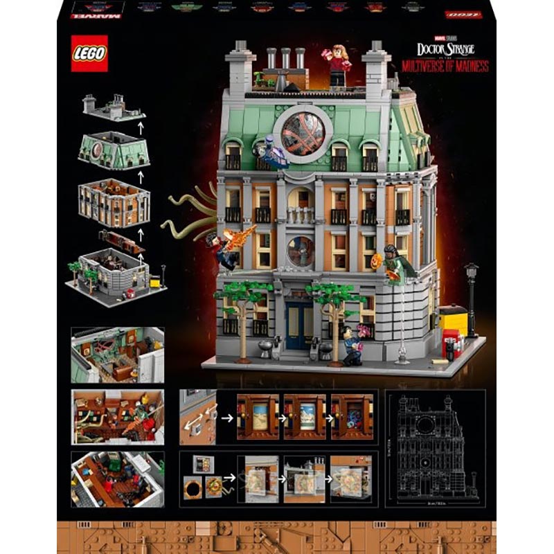 Конструктор LEGO Super Heroes Санктум Санкторум 2708 деталей (76218) Тип классический