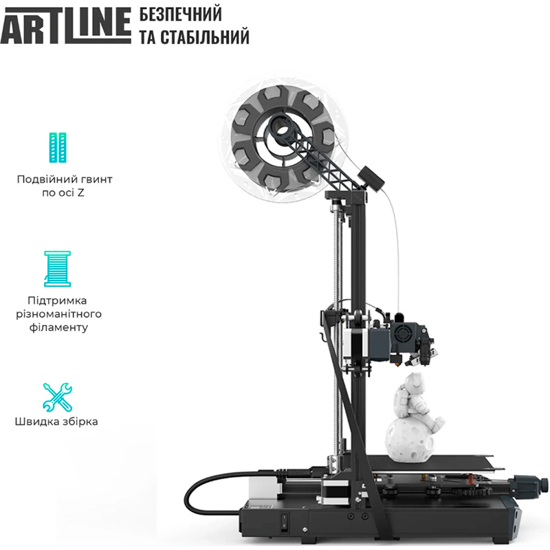 3D-принтер CREALITY Ender-3 S1 Технологія друку FDM (PJP, FFF)