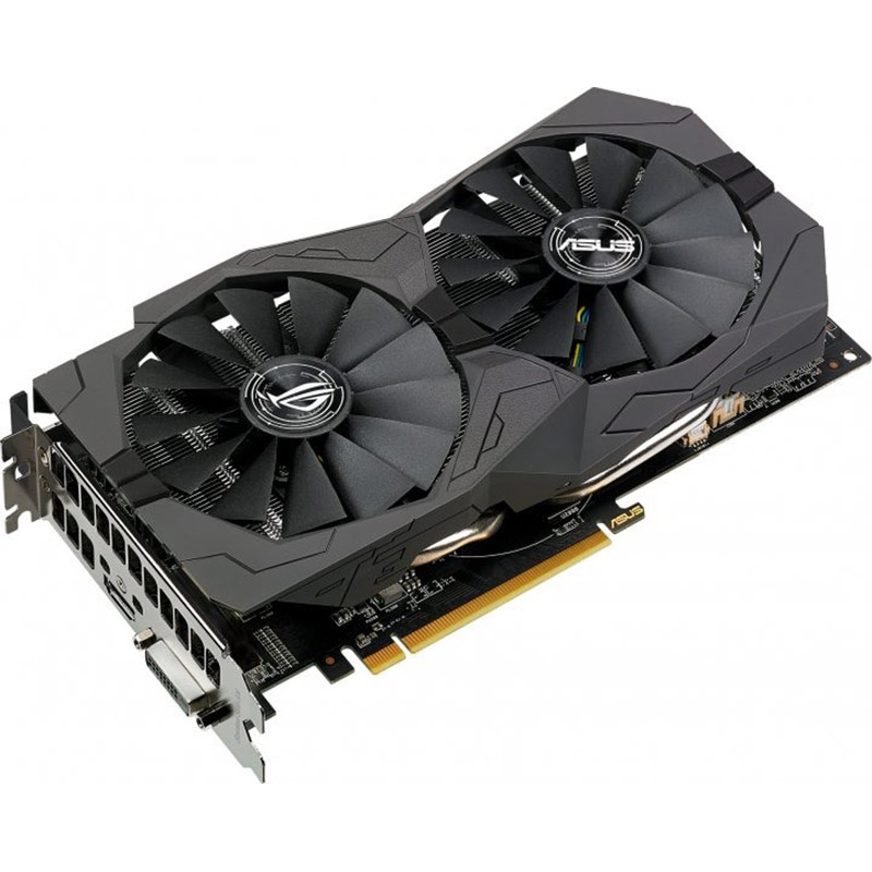 Відеокарта Asus Radeon RX 560 ROG Strix 4GB 128bit 1199/6800MHz (ROG-STRIX-RX560-4G-V2-GAMING) Виробник чіпу AMD