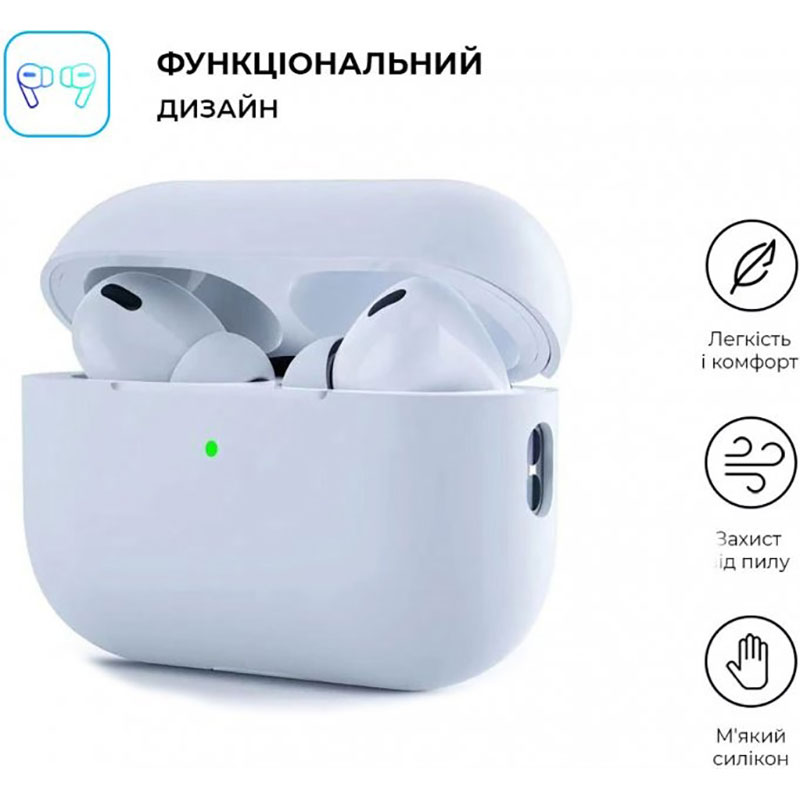 Чохол для навушників ArmorStandart Silicone Case для Apple Airpods Pro 2 Pock Color (ARM64532) Сумісність за моделлю Apple Airpods Pro 2