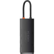 Док-станция BASEUS Lite Series 6 in 1 Black (38667)