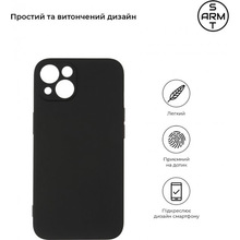 Чохол ArmorStandart Matte Slim Fit для Apple iPhone 13 Camera cover Black (ARM62106)