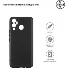 Чохол ArmorStandart Matte Slim Fit для Infinix Hot 12 Play (X6816D) Camera cover Black (ARM62269)