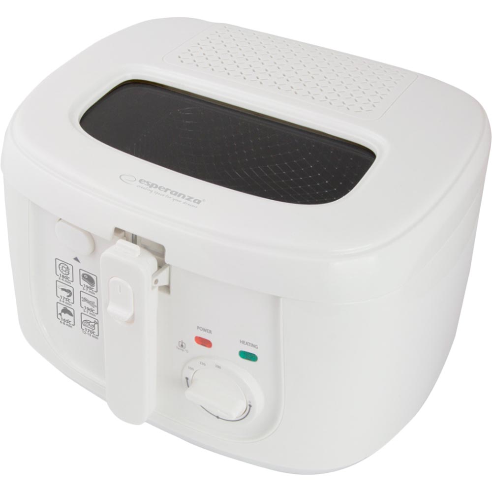 Фритюрниця ESPERANZA EKG012 1800W 2.5 л White