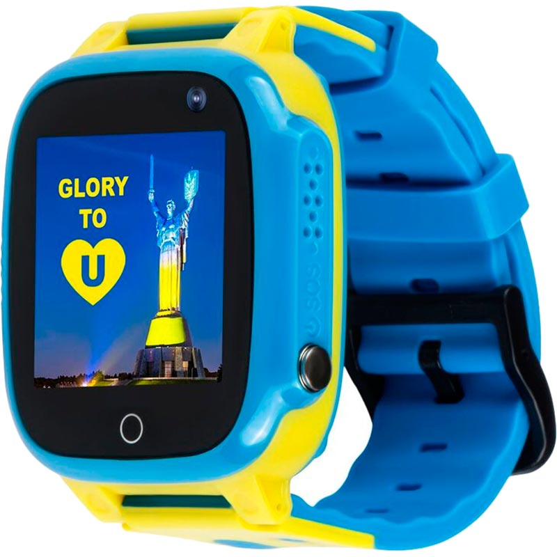 Смарт-часы AMIGO GO008 GLORY GPS WIFI Blue-Yellow Функциональность детские