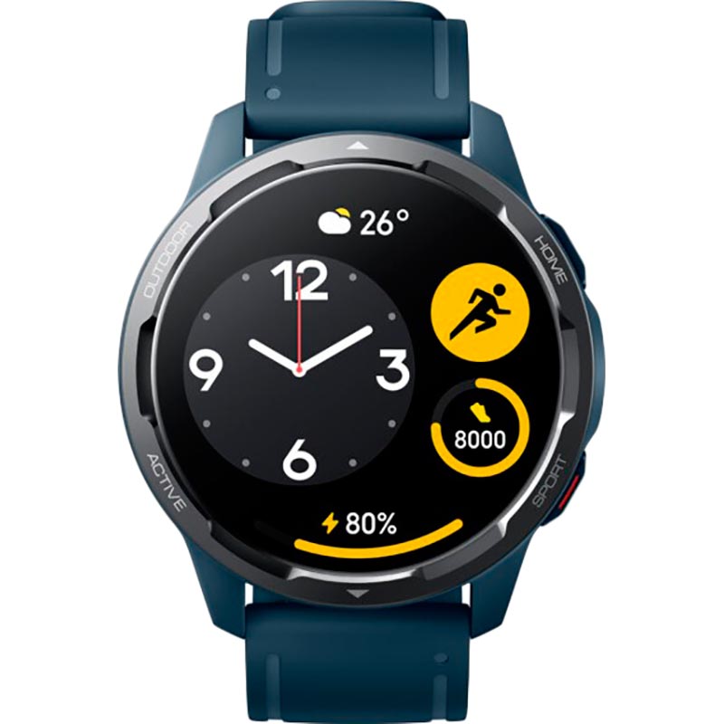 Смарт-часы XIAOMI Watch S1 Active GL Ocean Blue (BHR5467GL) Функциональность для взрослых