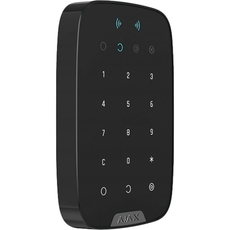 Беспроводная сенсорная клавиатура AJAX Keypad Plus Black (000023069) Тип аксессуары