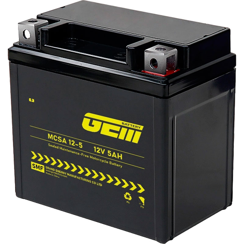 Аккумулятор GEM BATTERY 12V 5.0A (GS 12-5) Емкость 5