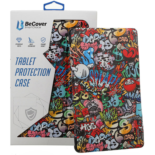 Зображення Чохол BECOVER Smart Case для Lenovo Tab M8 (4rd Gen) TB-300FU 8" Graffiti (709218)