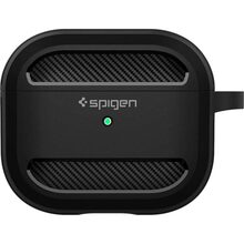 Чехол Spigen Rugged Armor Matte для Apple AirPods 3 Black (ASD01978)