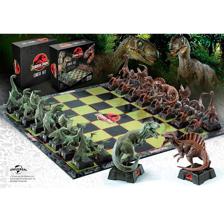 Шахматы NOBLE COLLECTION JURASSIC PARK (NN2421) Тип подарочный набор