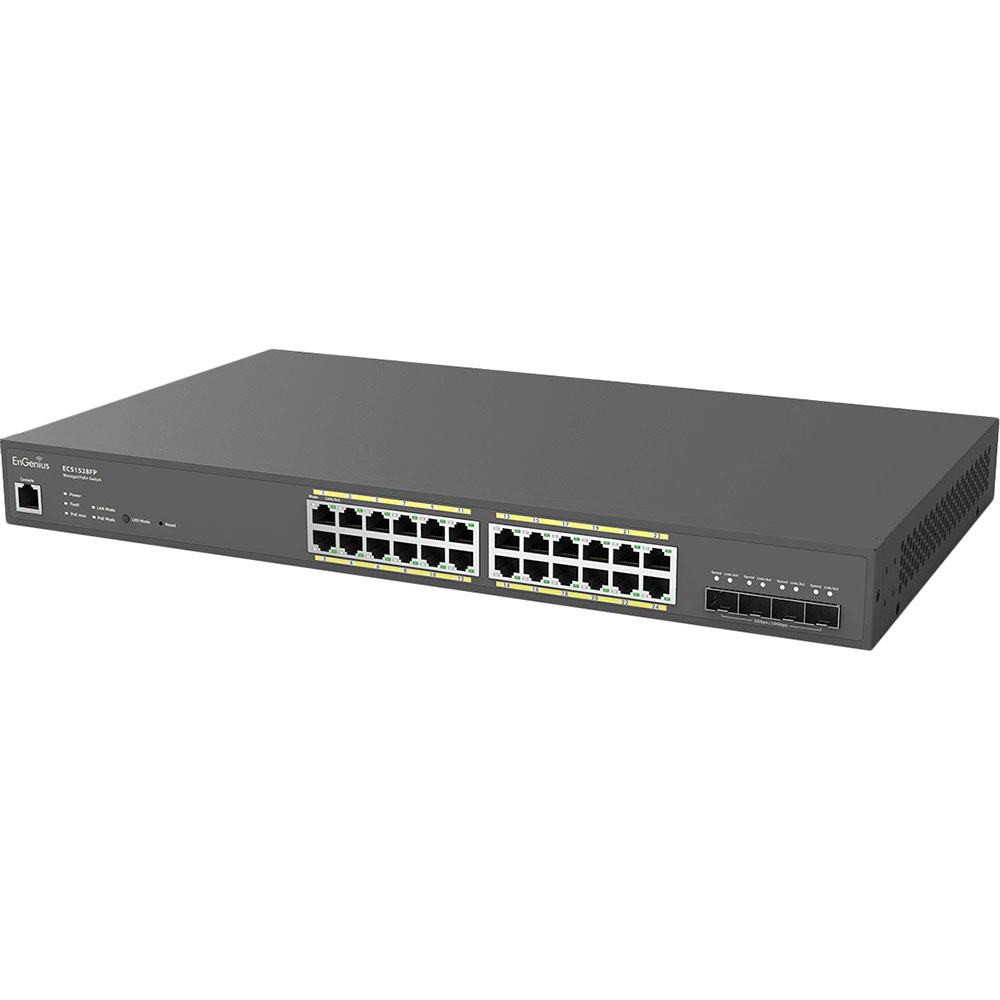 Коммутатор ENGENIUS ECS1528FP SFP+ L2+ 410W Cloud Форм-фактор монтируемый в стойку