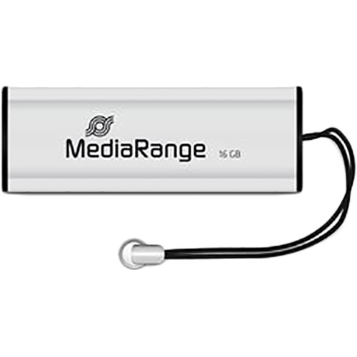 Флеш-драйв MEDIARANGE 16GB USB 3.0 Black/Silver (MR915) Конструкція висувна