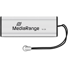 Флеш-драйв MEDIARANGE 16GB USB 3.0 Black/Silver (MR915)